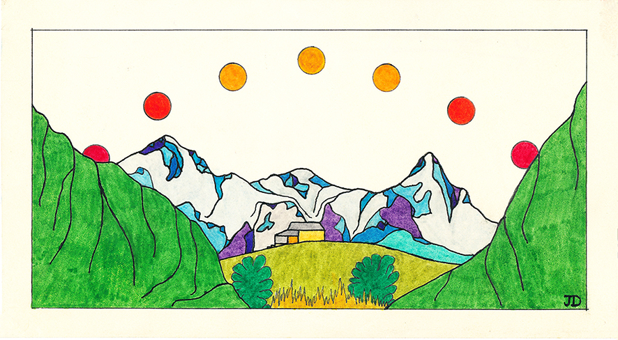 dessin à l'encre