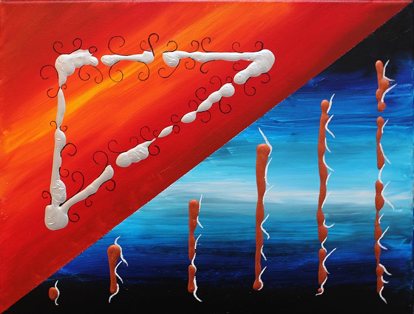 peinture artistique joud graph