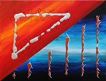 peinture artistique joud graph